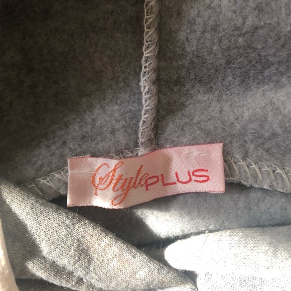 Hangover Hoodie Cropped Pullover Sweatshirt - Picture 4 of 7